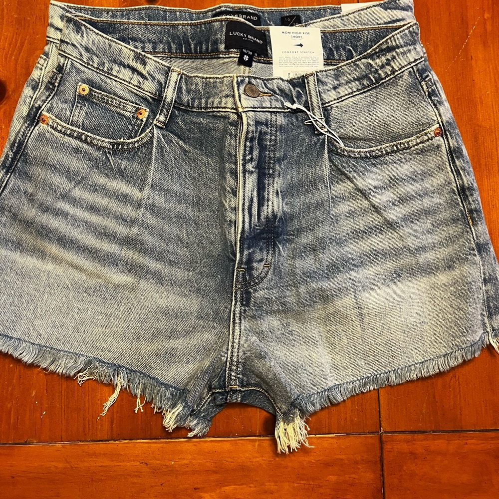 Distressed Jean Shorts NWT